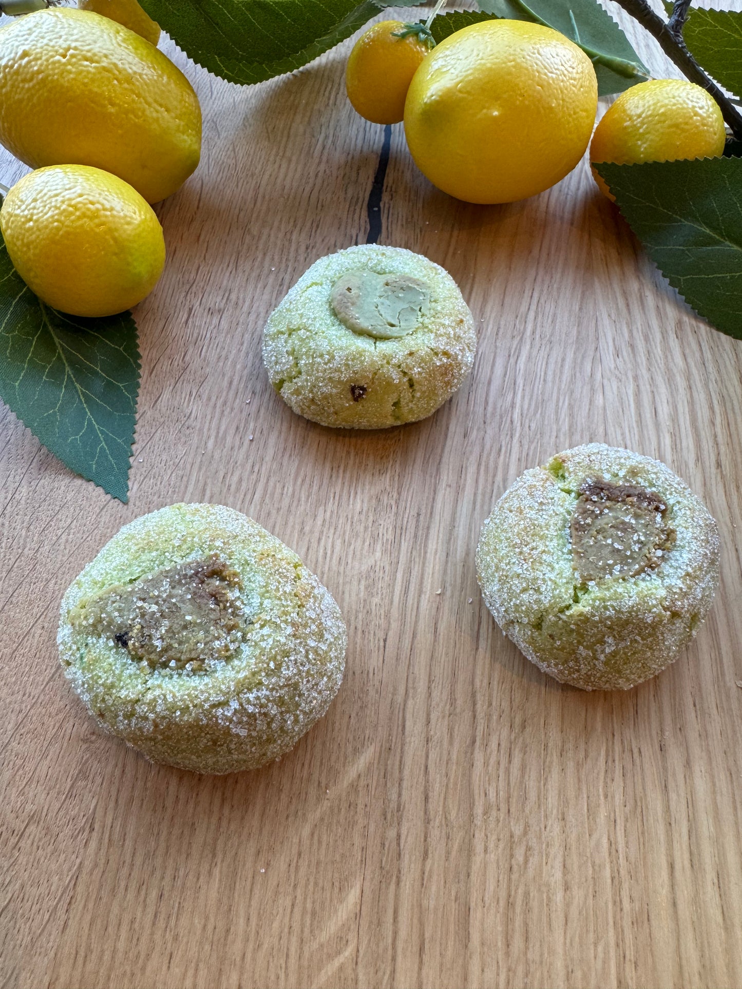 Amandelkoekje pistache