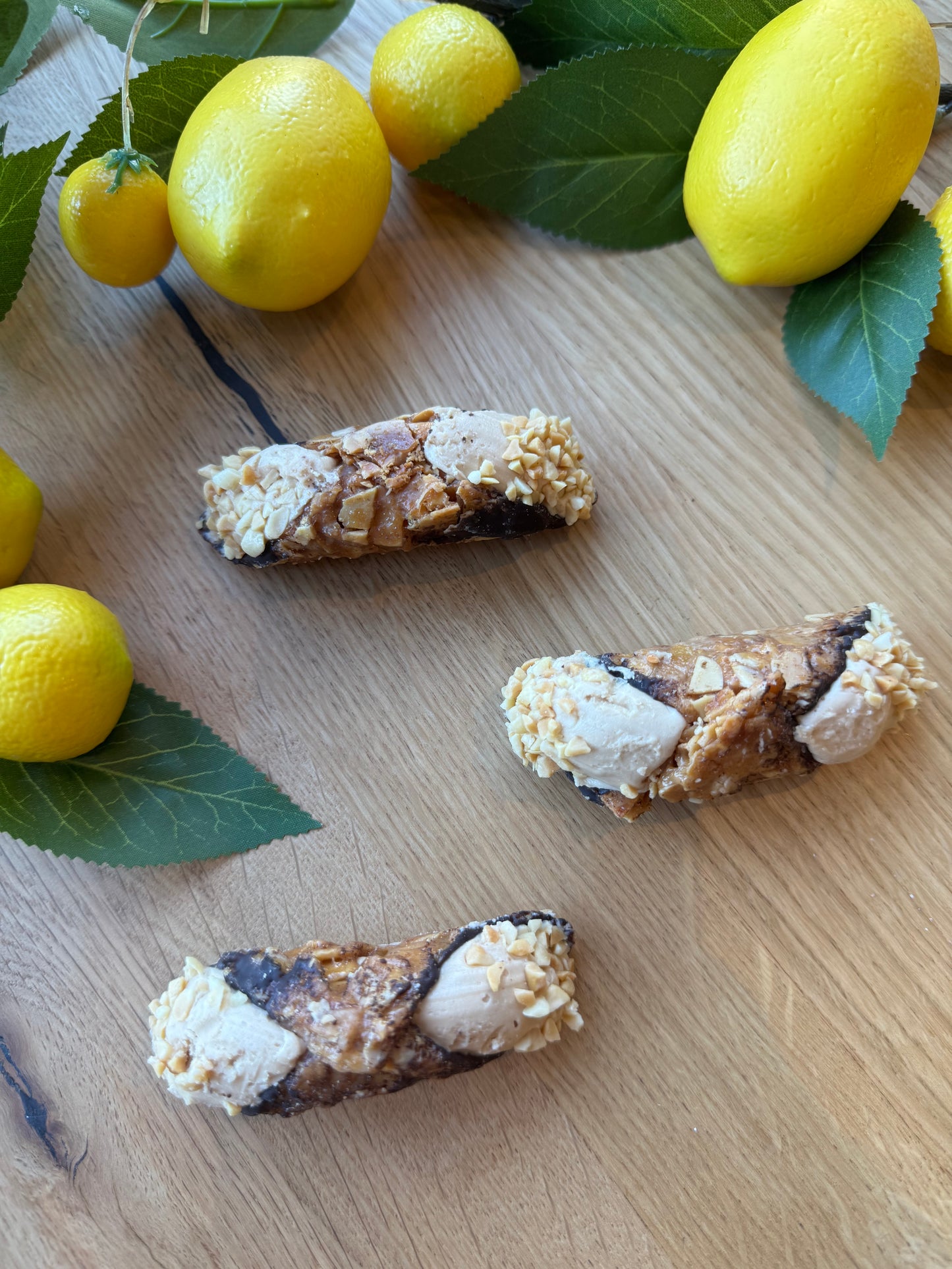 Cannoli gezouten caramel