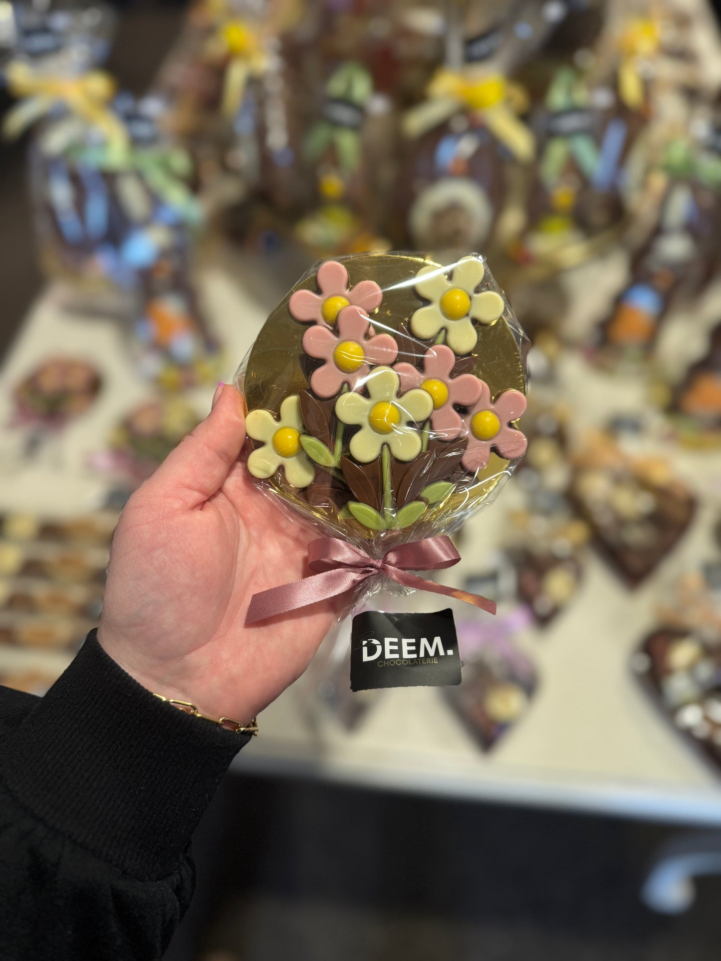 Bosje chocolade bloemen