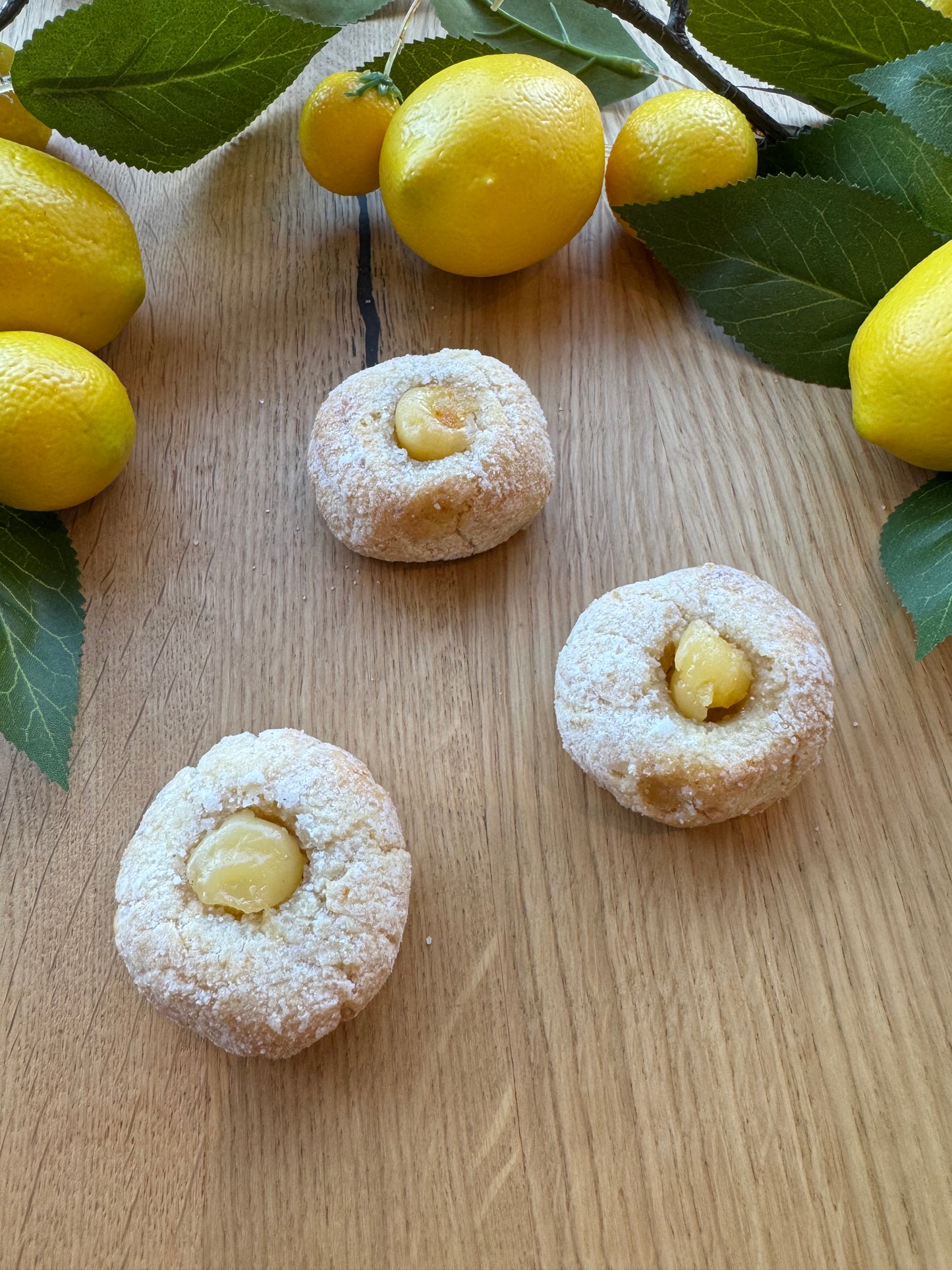 Amandelkoekje gele room