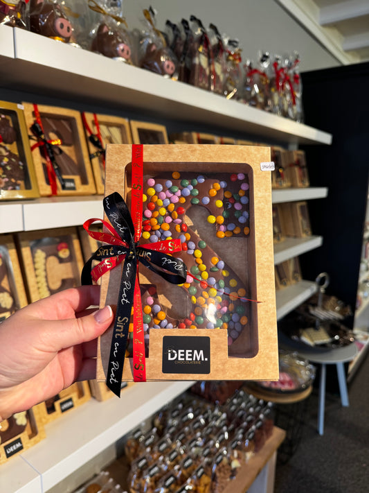 Smarties letter melk