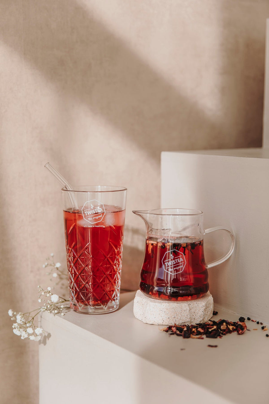 TwisTea Glazen Theekannetje