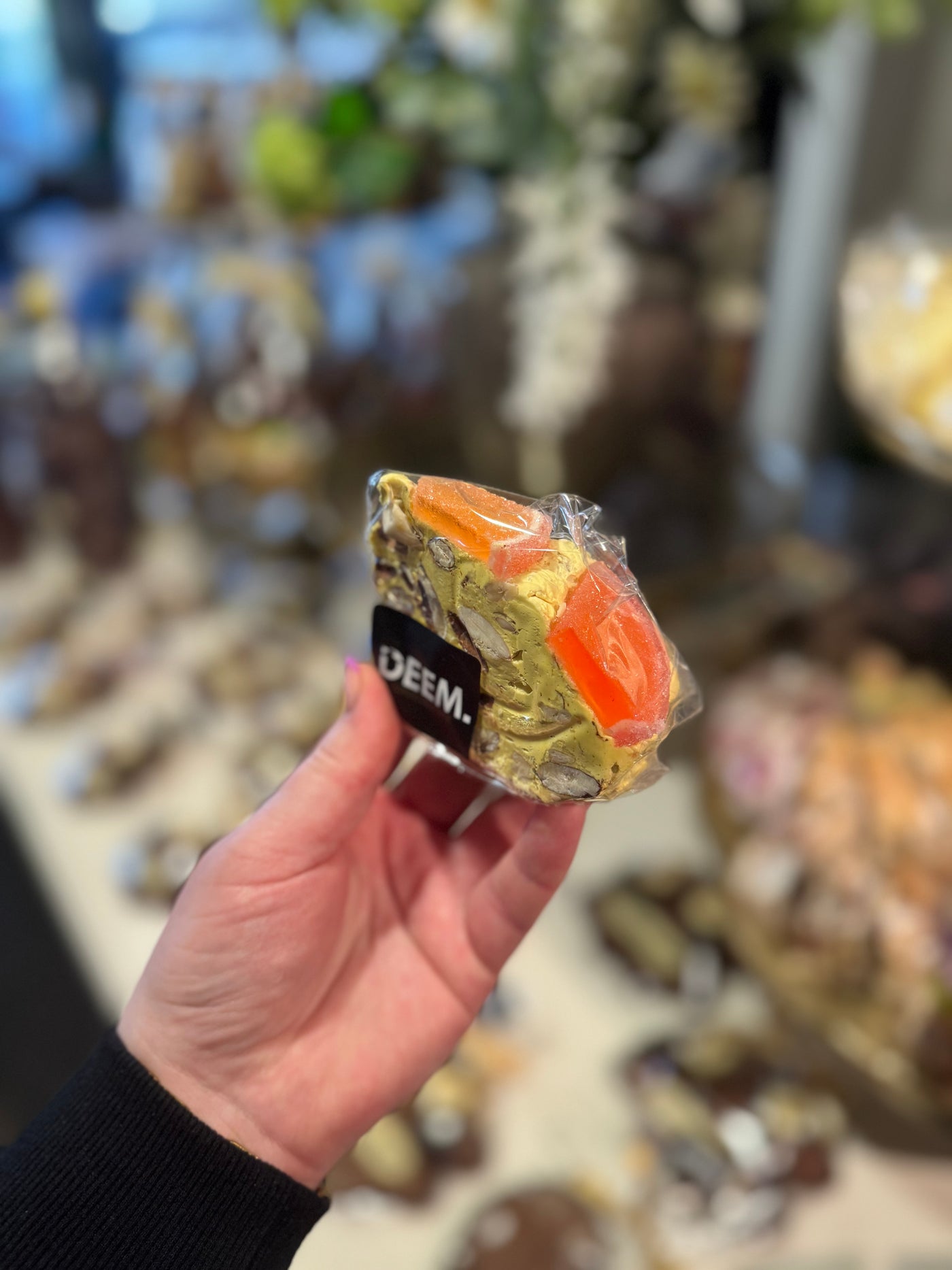 Nougat punt klein citroen
