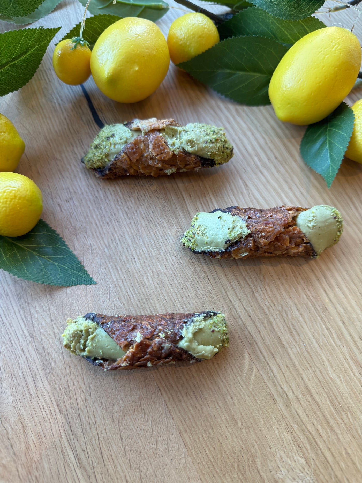 Cannoli pistache