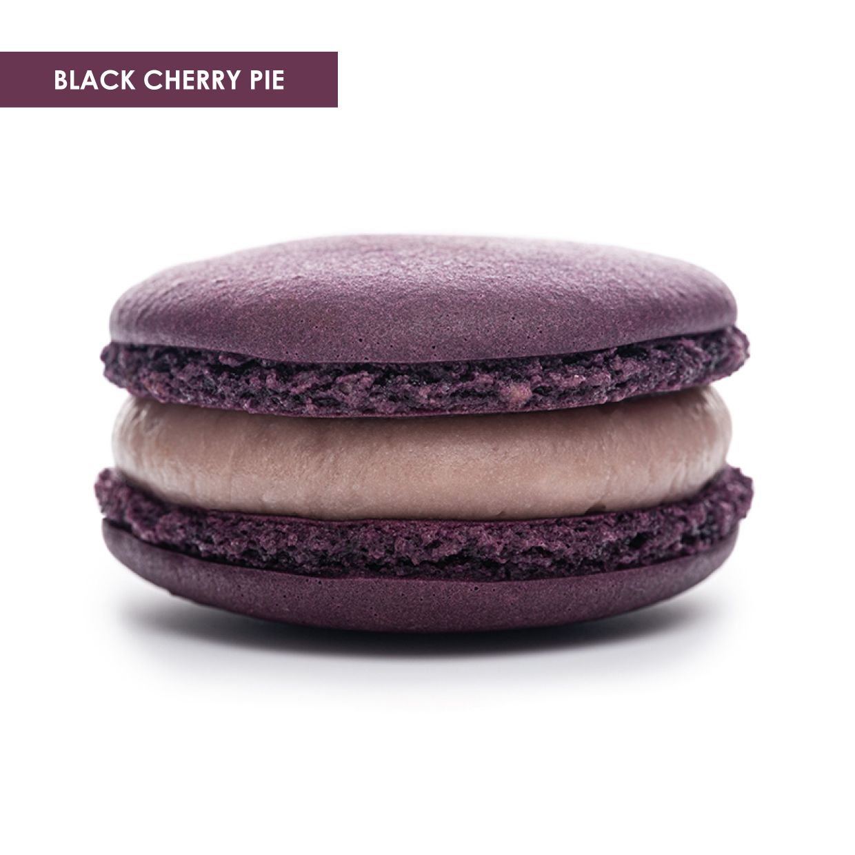 Macaron Black Cherry Pie